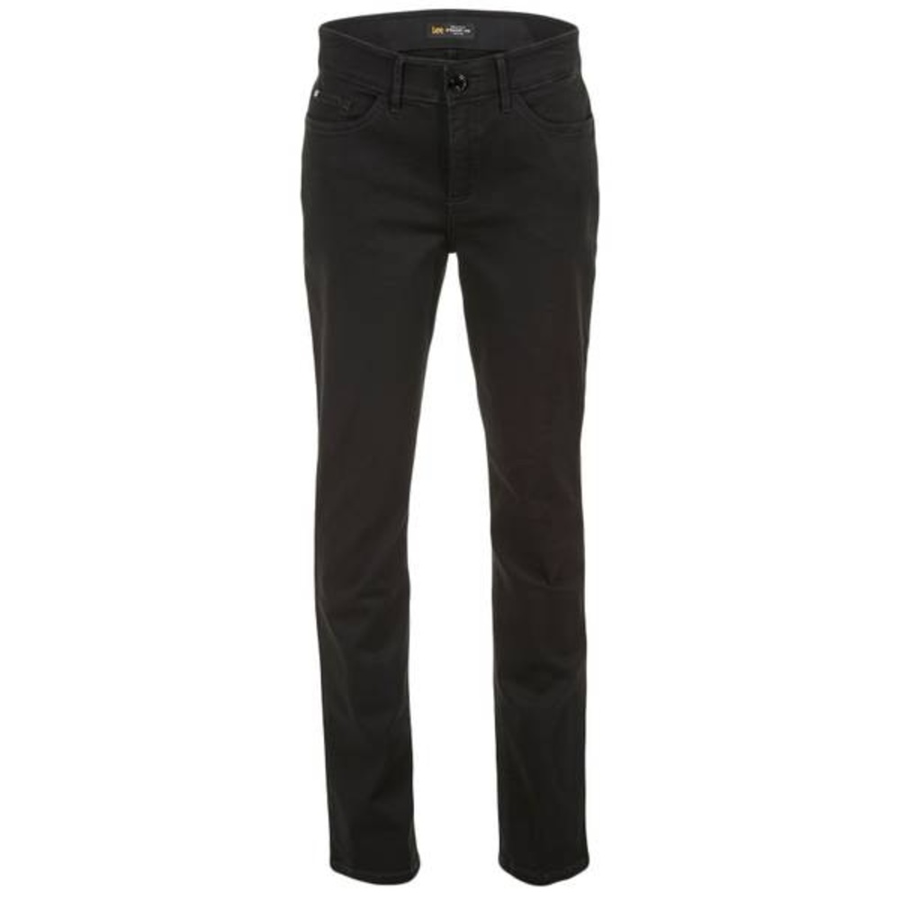 Black Lee slim straight pants size 29. no wear and tear, no stains